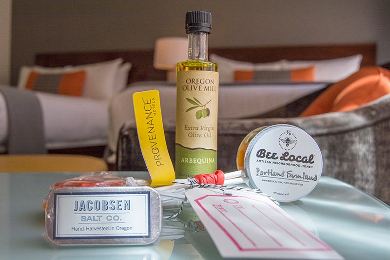 Hotel lucia local products