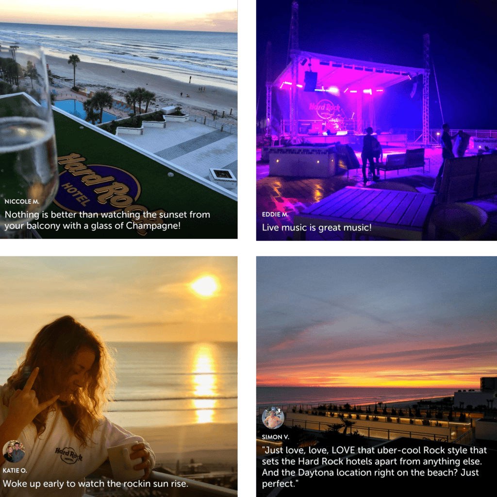 Hard Rock Daytona 4-story-photo set