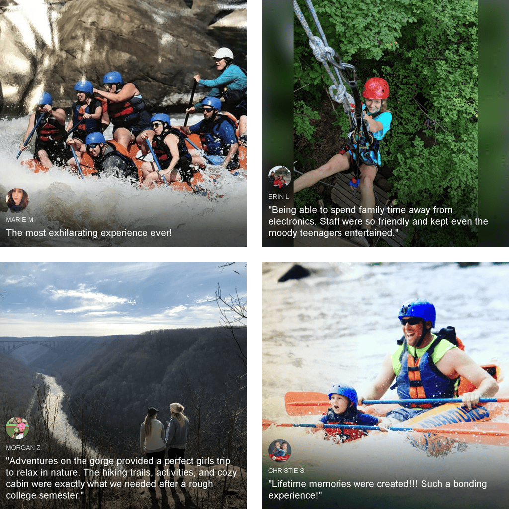 Adventures on the Gorge 4-story-photo set